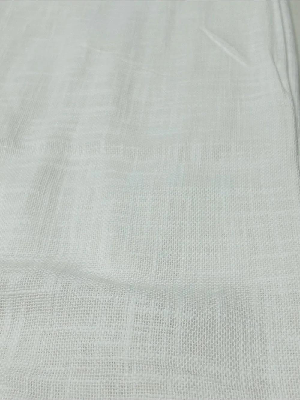 NWOT QUINCE Set Of 2 48x96 Cotton Sheer Curtains White 1117